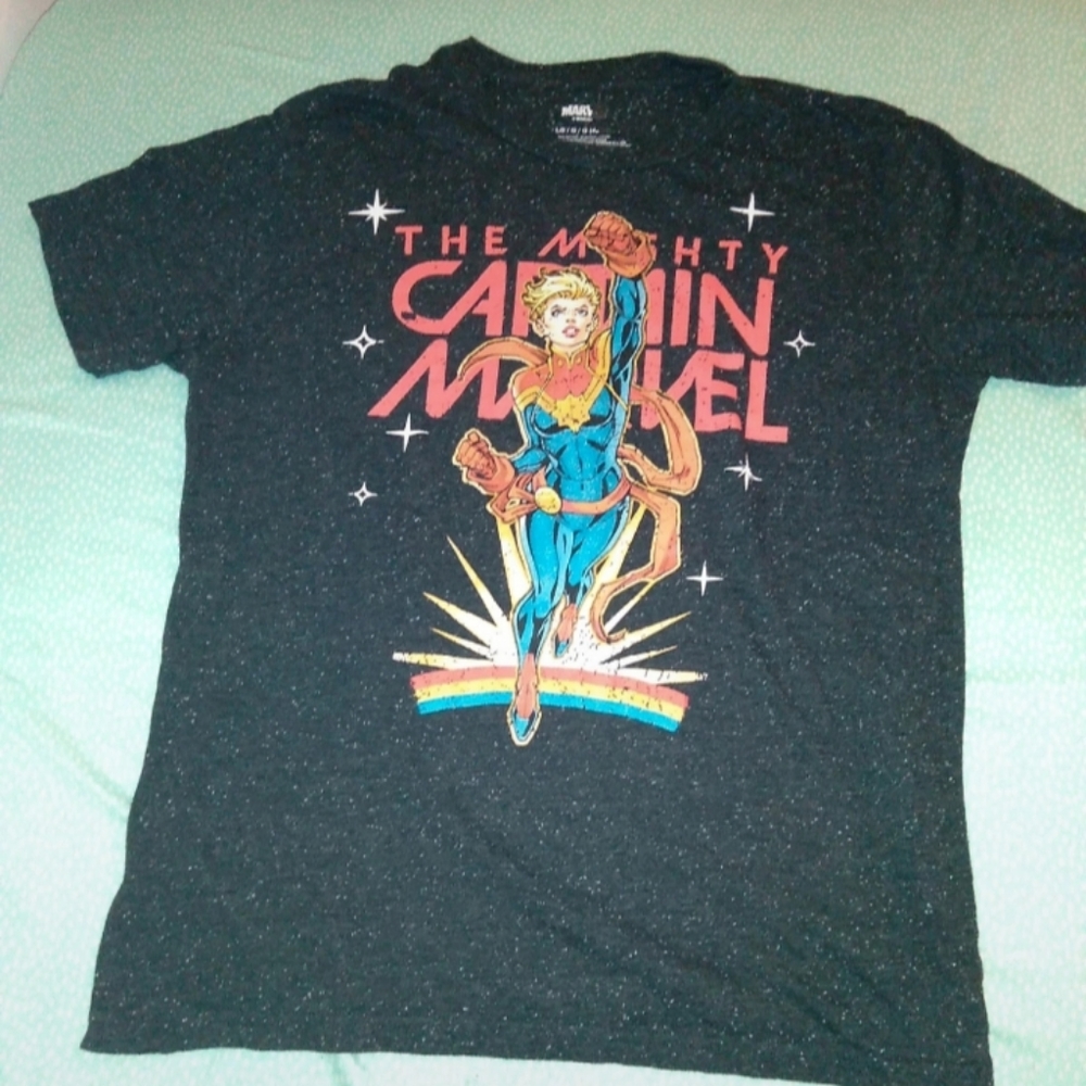 The mighty Captain Marvel shirt
